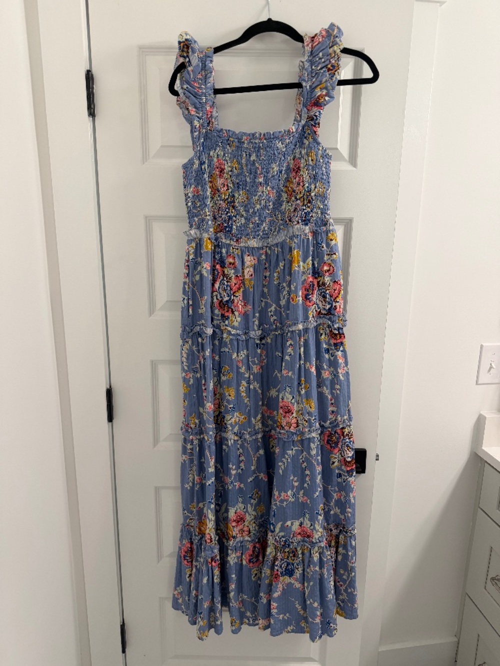 Love the Label Blue Floral Maxi Dress